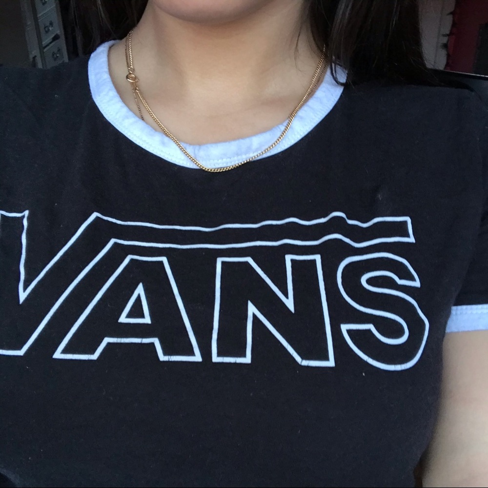 Black VANS t-shirt